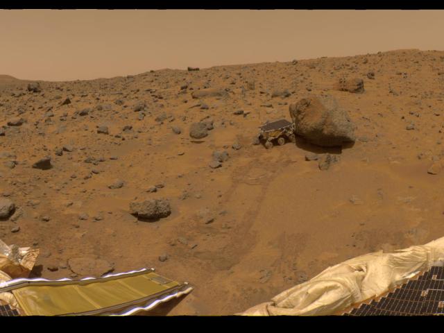 A Presidential Panorama of Mars