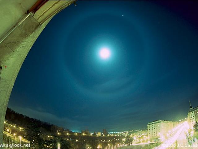 A Halo Around the Moon