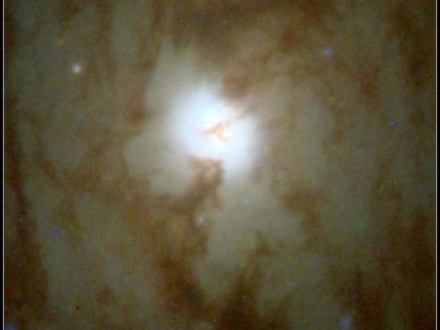 M51: The Center Of The Whirlpool