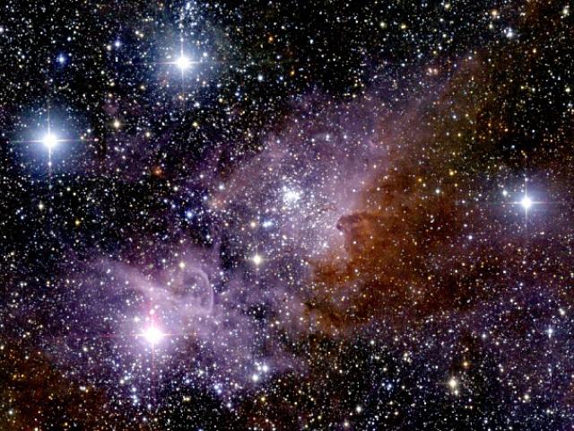 The Keyhole Nebula in Infrared
