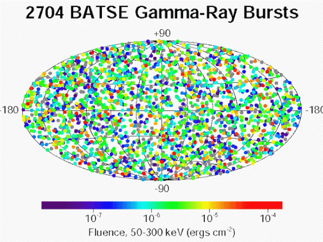 BATSE GRB Final Sky Map