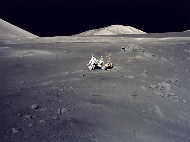Apollo 17 Lunarscape: A Magnificent Desolation
