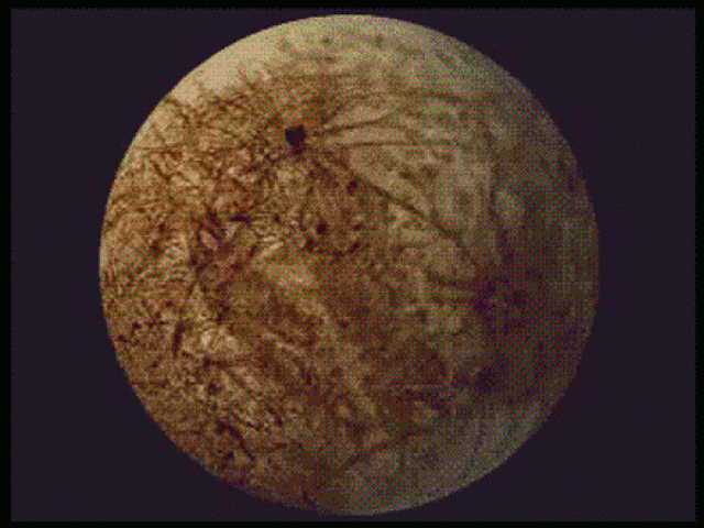 Europa Rotating