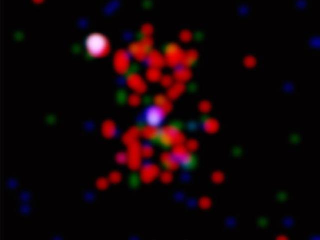 3C294: Distant X Ray Galaxy Cluster