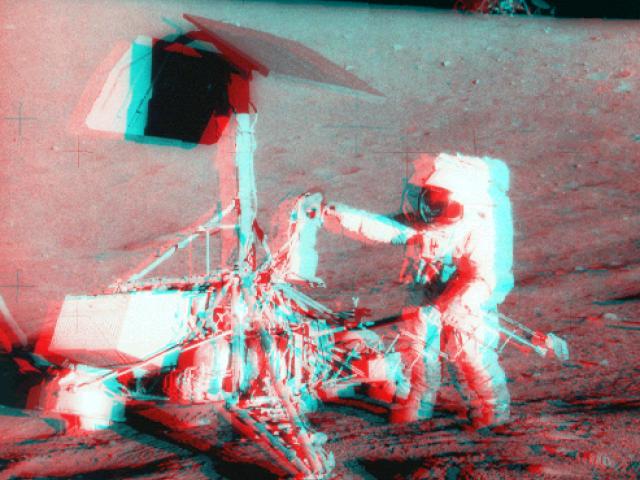 Apollo / Suveyor Stereo View