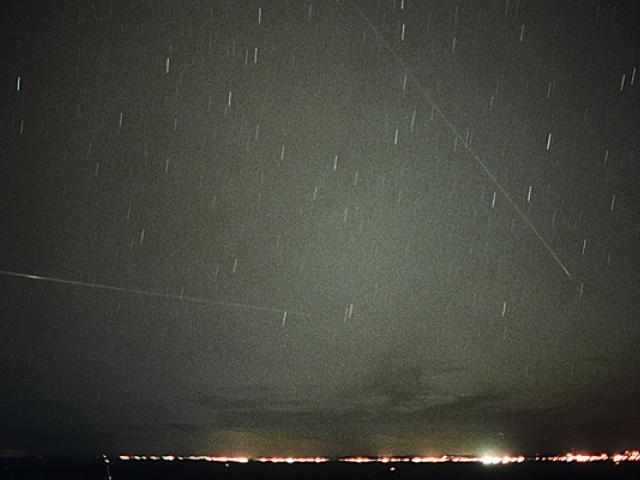 Mir Flares Farewell