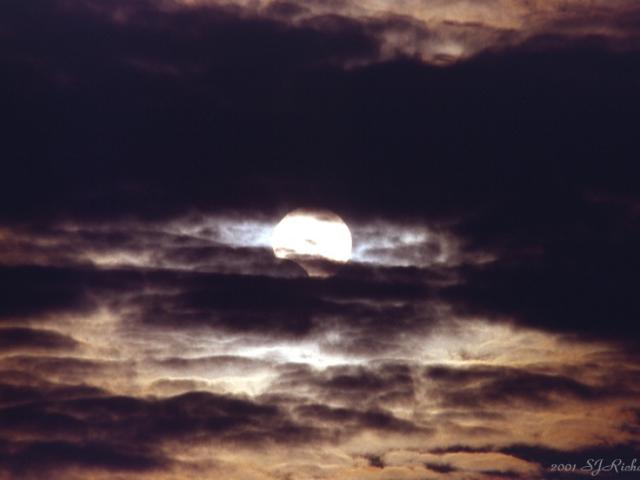 Partial Eclipse, Cloudy Day