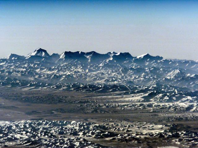 Himalayan Horizon From Space