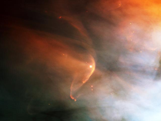 LL Orionis: When Cosmic Winds Collide