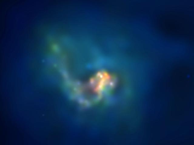 Centaurus Galaxy Cluster in X-Rays