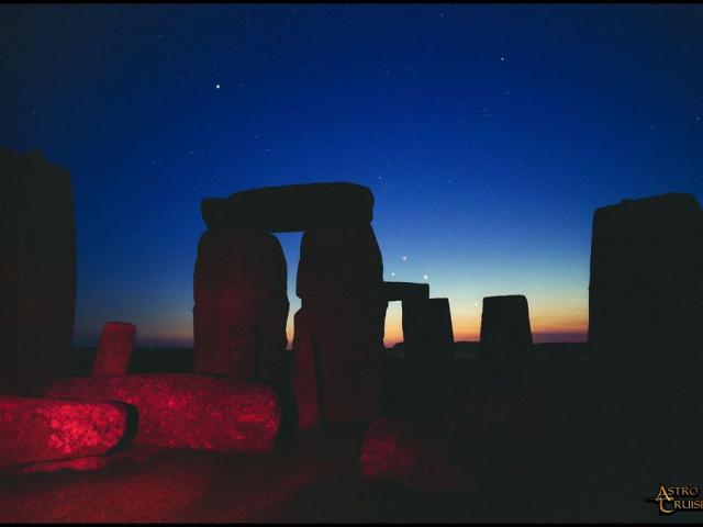 Planets Over Stonehenge