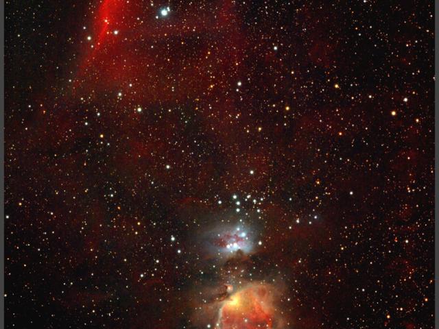 Orion Nebulosities