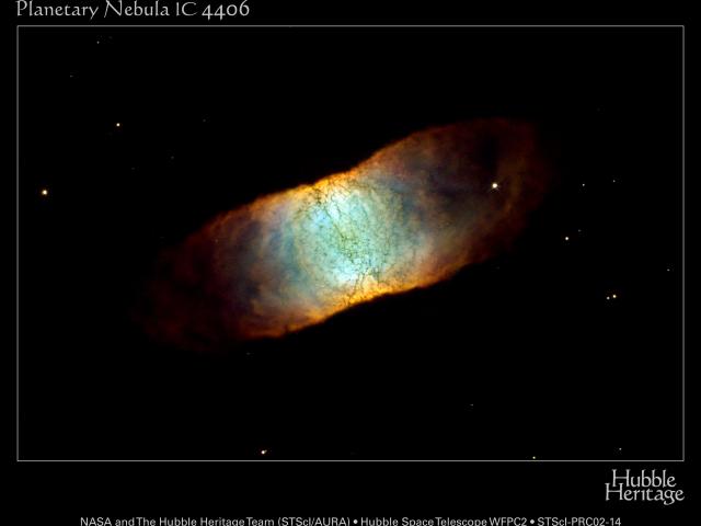 IC 4406: A Seemingly Square Nebula