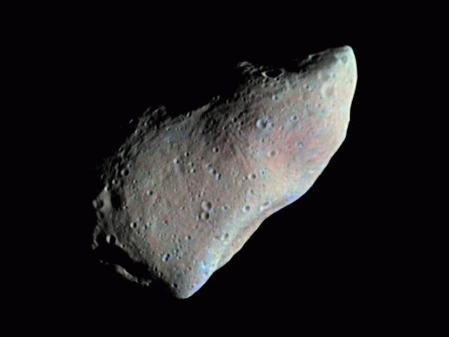 Asteroid Gaspra’s Best Face