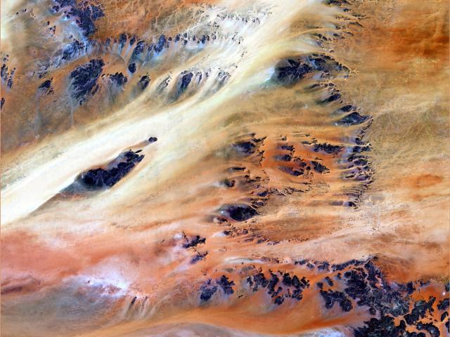 Terkezi Oasis in the Sahara Desert