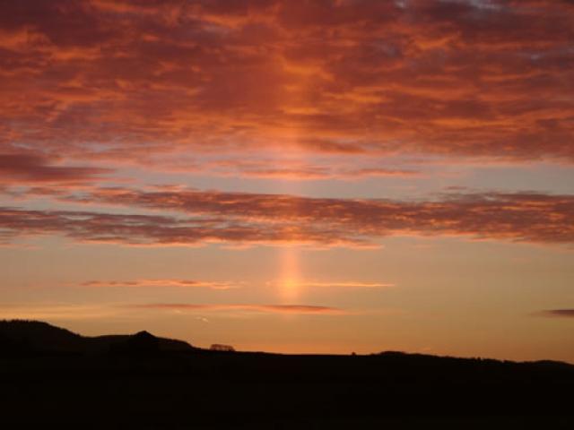 A Sun Pillar