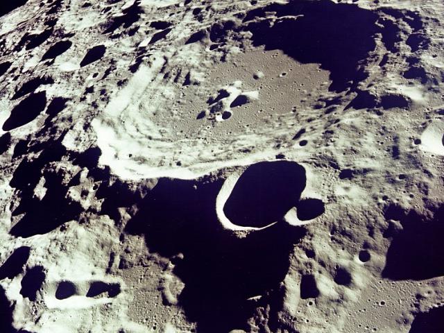 Lunar Farside from Apollo 11