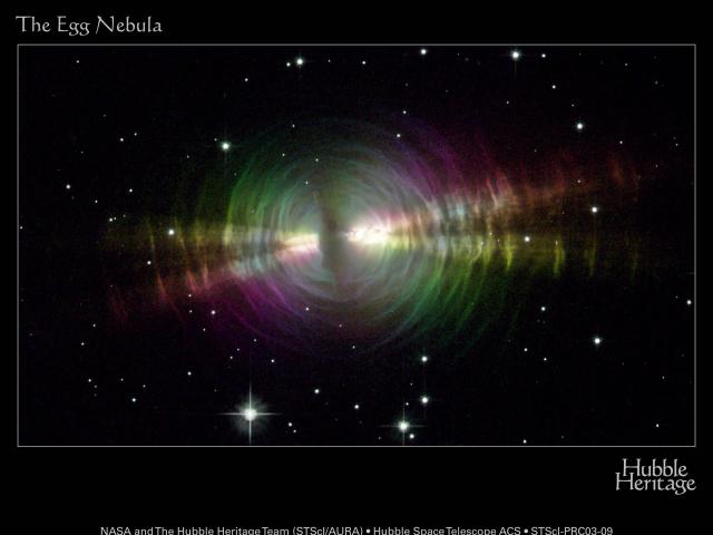 The Egg Nebula in Polarized Light