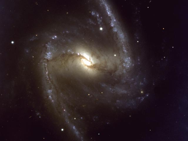 NGC 1365: A Nearby Barred Spiral Galaxy