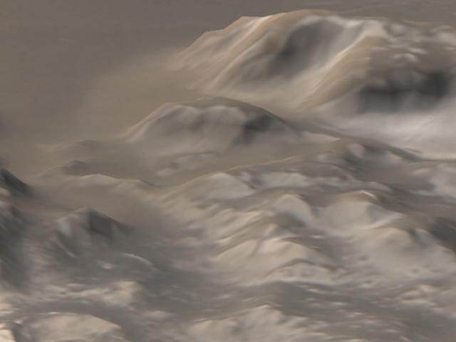 Frosty Mountains on Mars