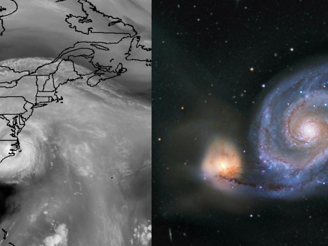 Logarithmic Spirals Isabel and M51