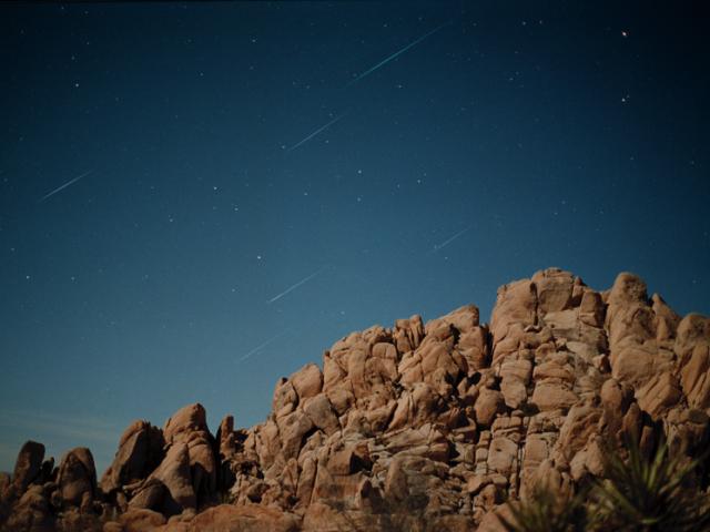 Leonids Over Indian Cove