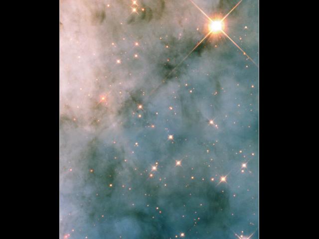 The Turbulent Neighborhood of Eta Carina