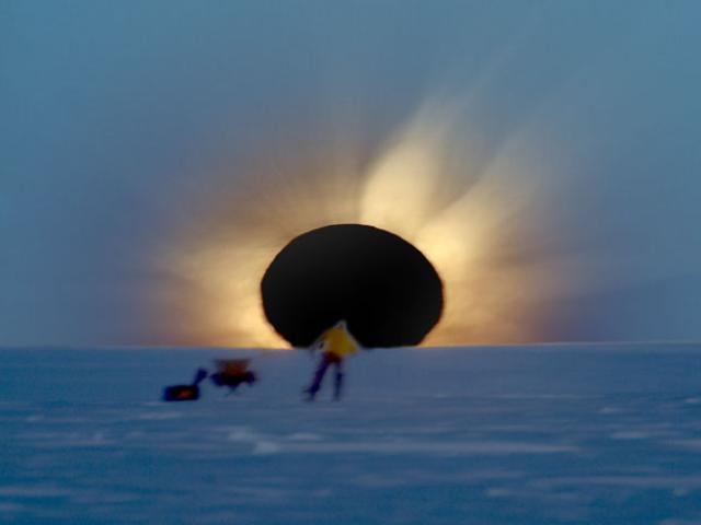 An Antarctic Total Solar Eclipse