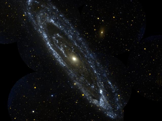 The Andromeda Galaxy from GALEX