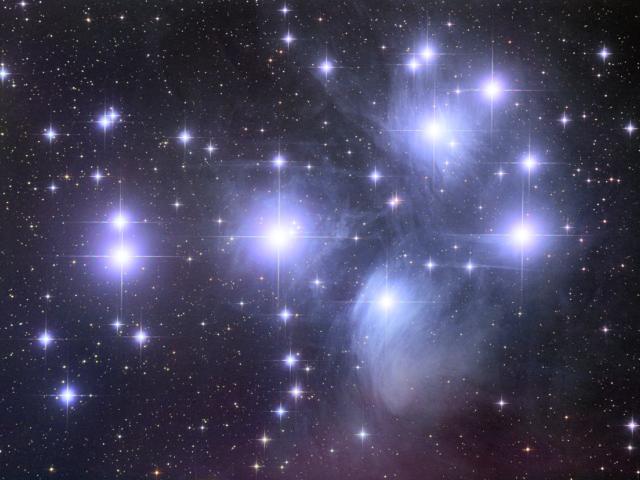 The Pleiades Star Cluster