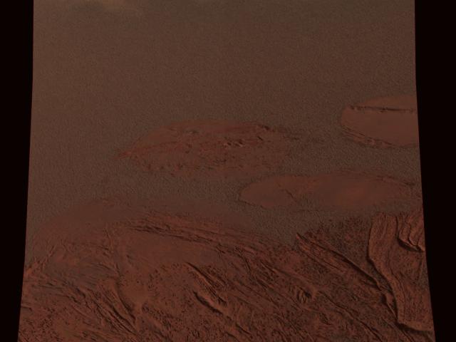 A Landing at Meridiani Planum