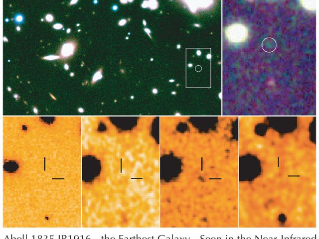Redshift 10: Evidence for a New Farthest Galaxy