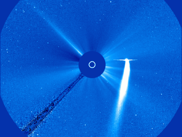 Comet Bradfield Passes the Sun