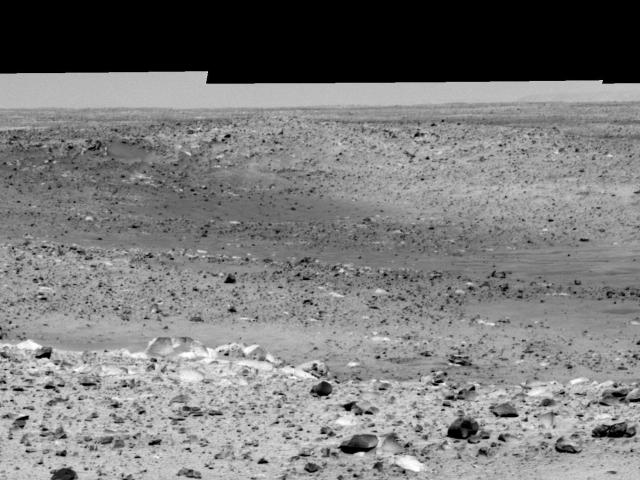 Missoula Crater on Mars