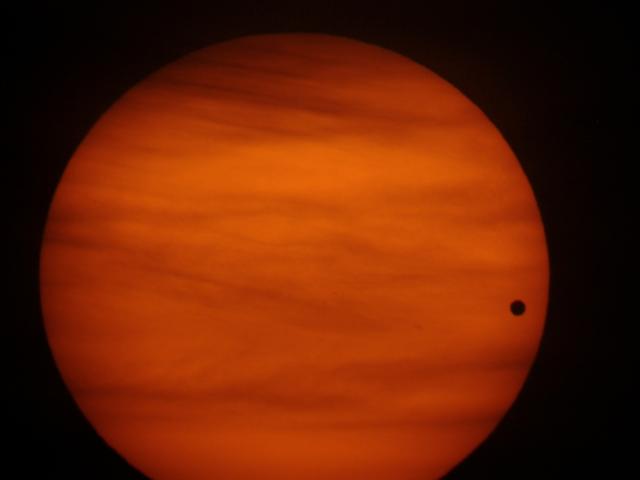 Venus Transit at Sunrise