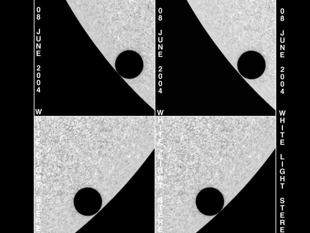 Transit of Venus Stereogram