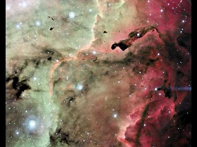 Close Up of the Lagoon Nebula