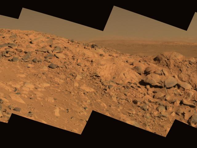 Looking Out Over Mars