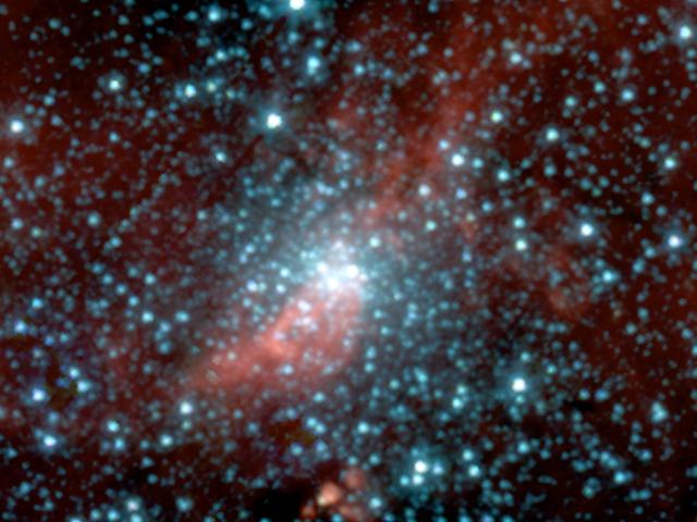 Glimpse of a Globular Star Cluster