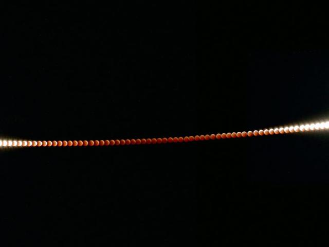 A Time Lapse Lunar Eclipse