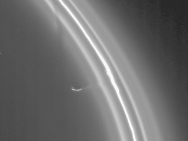Prometheus and the Rings of Saturn