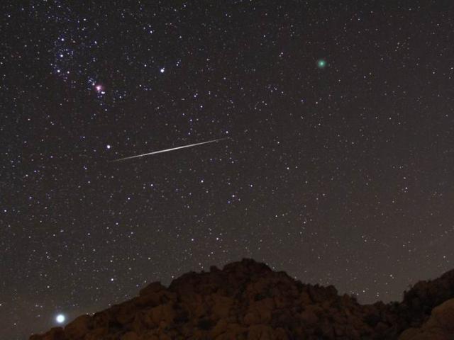Comet, Meteor, Nebula, Star