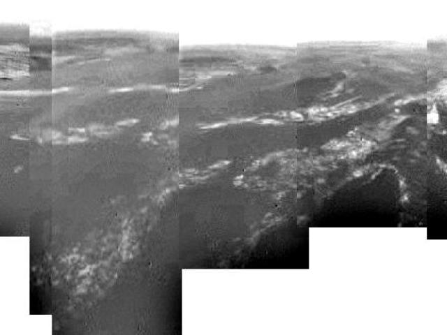 Eight Kilometers Above Titan
