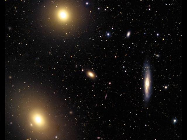 In the Center of the Virgo Cluster