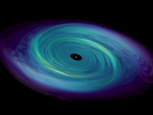 Accretion Disk Simulation
