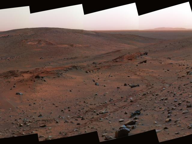 Methuselah Outcrop on Mars