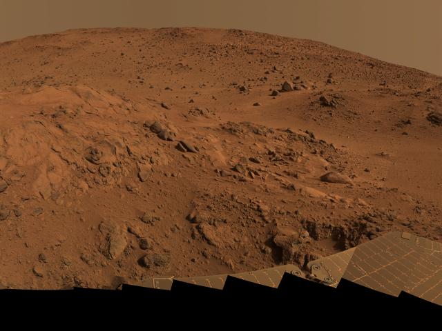A Panorama of Mars from Larrys Lookout