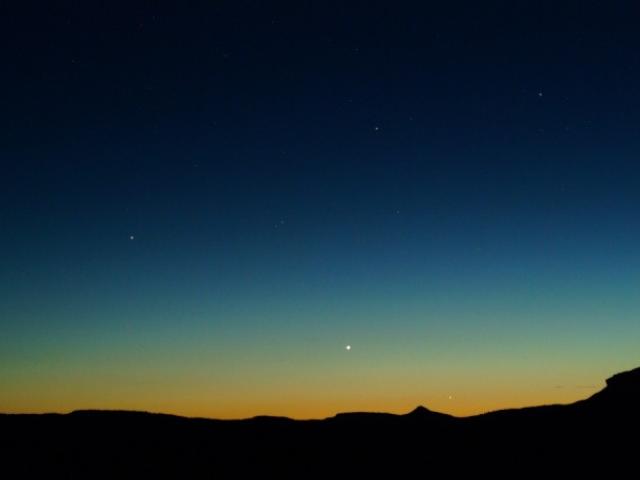 Planets in the West