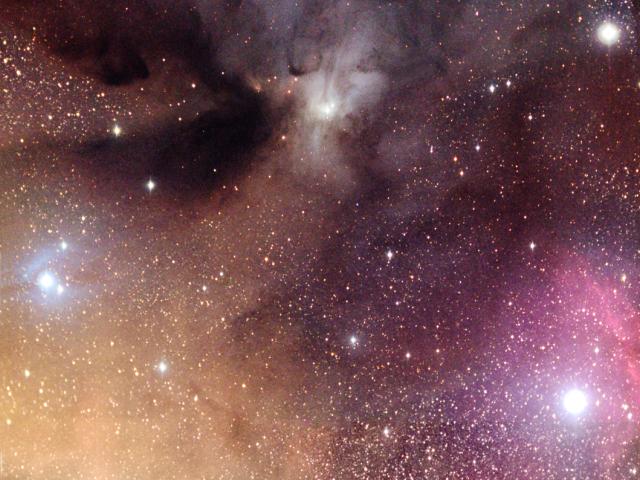 The Colorful Clouds of Rho Ophiuchi