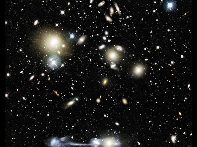 A Galactic Collision in Cluster Abell 1185